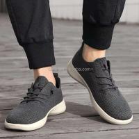 Nuevos zapatos walki ultraligeros para hombre con tela de malla tejida con cordones, zapatos deportivos runni 35-45 de bajo precio, fábrica de zapatos - details 9