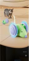 Juguete de Ratón Eléctrico para Mascotas Juguete Interactivo Recargable para Gatos con Evocación Intelligente de Obstáculos Suministros de Mascotas - details 1