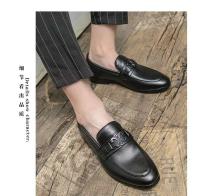 Sapatos Pakaian Zapatos de cuero negro Nueva moda Diseño italiano de alta calidad Vestido + zapatos clásicos para hombres - details 7