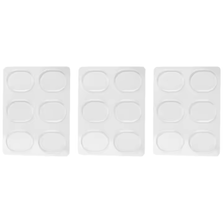 Almohadillas de Gel de amortiguación de tambor, silenciador de tambores de silicona para tambores, Control de tono-claro, 18 piezas - 1