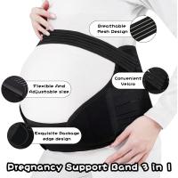 Soporte de Barriga Ajustable para Embarazadas Protector de Abdomen con Cinturón de Espalda - details 4