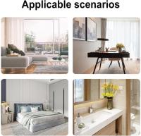 Alfombra para sala de estar, mesa de café, dormitorio, mesita de noche, manta de cachemira, almohadilla irregular esponjosa, imitación de felpa, gruesa, W5P3 C, suave - details 3