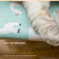 Hamaca desmontable lavable, cómoda cama elevada a prueba de humedad para perro con fondo antideslizante, rectangular - details 6