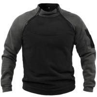 Sudadera con cuello alto para hombre, jerséis masculinos, Otoño e Invierno - details 5