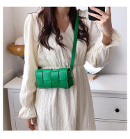 Bolso Cruzado de Moda para Mujer 2025 Bolso Pequeño de Tejido Rosa Bolso de Pecho Tejido de Niche - details 22