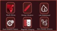 Vibrador Dildo Rosario Juguete Sexual para Mujeres Estimulación Clitorial y Ejercicio del Punto G - details 5
