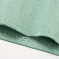 Polo de manga corta liso a la moda para hombre, top de verano cómodo y transpirable - details 16