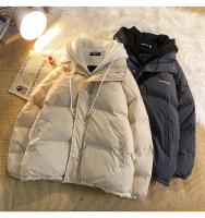 Versión de moda coreana, ropa de algodón de ocio para invierno, chaqueta gruesa multifuncional falsa con dos bolsillos y cremallera para mujer - details 14