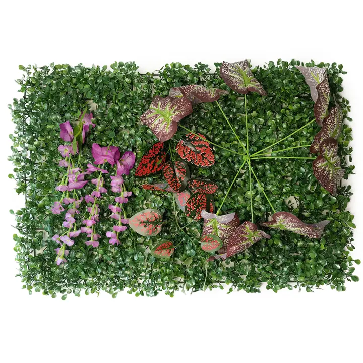 Decoración del Hogar Césped Artificial Paisaje Verde Cubierta de Pared Dormitorio - 1