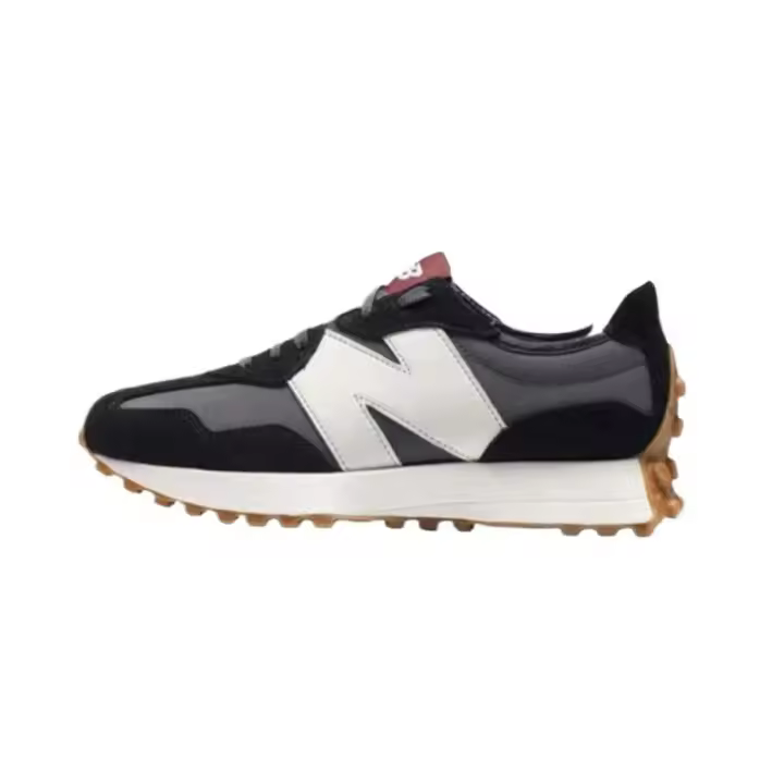 【Producto vendible】 327 Retro Casual Sports Leten NB 327 Zapatos Zapatillas blancas y negras - 1