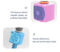 Micrófono de Karaoke Bluetooth inalámbrico de mano, altavoz para niños, máquina de canto para fiesta en casa, Juguetes Divertidos para niños, navidad - details 12