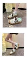 Zapatos informales De malla para mujer, zapatillas Retro transpirables De suela gruesa, De entrenamiento, para verano - details 71