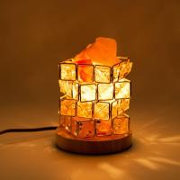 Lámpara de Sal con Cristal Natural 15W 220V Luz Nocturna Terapéutica de Iones Negros - details 1