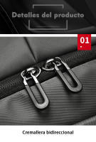 Mochila sencilla para hombre, mochila de viaje de ocio, bolsa para ordenador de 15,6 pulgadas - details 17