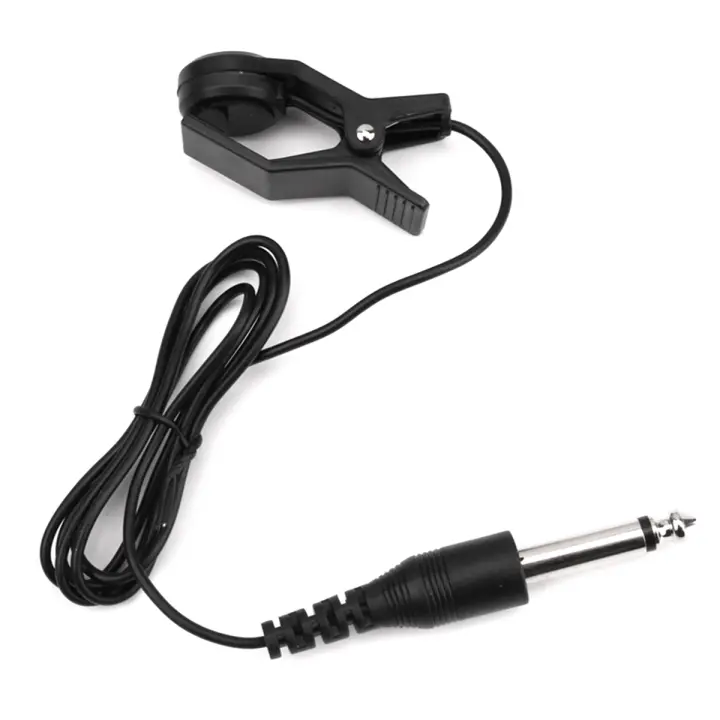CV-11-pastilla de violín Universal portátil, micrófono de contacto para instrumentos, con Clip para saxofón - 1