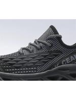 Zapatillas de correr para hombre, zapatos ligeros de suela gruesa para exteriores, calzado de entrenamiento para caminar - details 1
