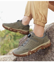 Zapatos de senderismo de marca para hombre, zapatillas de escalada con hebilla giratoria, zapatos antideslizantes para pesca al aire libre, zapatos de ciclismo y caza - details 9