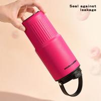 Taza de agua con pajita para coche de acero inoxidable 316, botella de agua aislada de doble bebida de 750ML, botella termo de gran capacidad a prueba de fugas - details 14