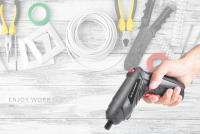 Mini Taladro Eléctrico Recargable 3.6V Sin Cable Herramienta de Poder de Forma Shifting 1300mah de Litio para Bricolaje en Casa - details 1