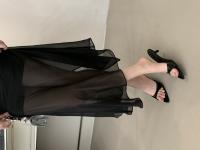 Sandalias Planas de Moda para Mujer Estampado de Leopardo Novedad con Falda - details 17