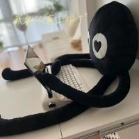 Almohada de Peluche Suave de Coal Negro con Patas Largas y Diseño de Dibujos Animados para Sofá de Casa y Cama de Coche Regalo de Anime - details 27