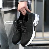 Zapatos de seguridad ligeros para hombre, zapatillas de trabajo con puntera de acero, zapatos protectores antideslizantes, antipinchazos, indestructibles, 2025 - details 3
