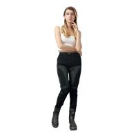 Jeans de motocicleta, carreras slim-fit ventilados de malla de verano transpirables, pantalones de equitación locomotora, rodilleras ajustables hacia arriba y hacia abajo - details 3