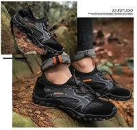 Zapatos antideslizantes resistentes al desgaste para exteriores para Hombre, Zapatos de senderismo, zapatillas de senderismo para correr, Zapatos rápidos para exteriores para Hombre, Invierno - details 9