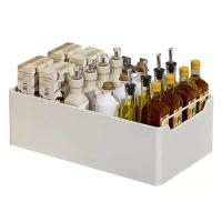 Nuevo con rieles deslizantes, cajón de cocina extraíble, bandeja tipo caja de especias, estante de almacenamiento, organizador de gabinetes - details 5