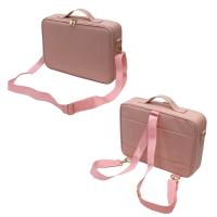 Bolso de maquillaje femenino de cuero Pu impermeable a los arañazos estuche de maquillaje - details 22