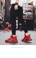 Zapatillas para correr para hombre, zapatillas ligeras para exteriores, transpirables, para caminar, trotar, zapatos con grafiti, zapatos deportivos cómodos, zapatillas para hombre - details 18