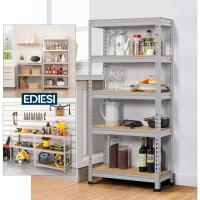 Estantería de Almacenamiento de Metal Galvanizado 180 x 90 x 40 cm 5 Baldos Ajustables - details 5