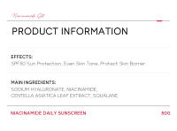 Crema Protectora de Sol LAIKOU con Niacinamida Piel Hidratada y Protegida Sfp50 - details 1