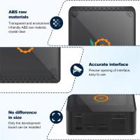 Carcasa negra de ABS para Orange Pi Zero 2, no puede mantener la placa de expansión juntos, solo se puede instalar la placa de desarrollo - details 6