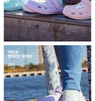 Zuecos de plataforma para mujer, zapatos de jardín al aire libre, sandalias de piscina, chanclas de baño, sandalias de playa - details 15