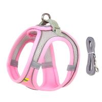 Conjunto de arnés ajustable para perros y gatos, chaleco para cachorros, Bulldog Francés, Chihuahua, Collar para perros pequeños, correa para mascotas - details 4