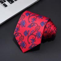 Corbata con estampado de moda para hombre, corbata de seda hecha a mano de 8cm, corbata geométrica floral de Paisley para fiesta de negocios, regalo de boda, novedad de 2021 - details 26