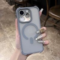 Funda de Teléfono a Prueba de Golpes con Protector Magnético de Color para iPhone - details 1