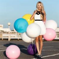 Party Decoration Birthday Round White Candy Large Size Giant Balloon 36 inch Balloons Decoration Balloons Balloons - details 2
