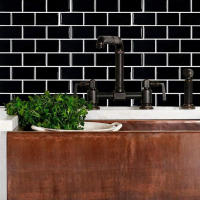 Pegatina de Pared de Azulejos  Self Adhesive New3D Decorativa para Cocina Baño Sala de Estar Mosaico de Ladrillos Método de Decoración Peel y Stick - details 3