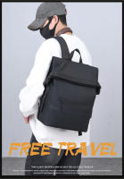 Mochila de Viaje al Aire Libre Unisex Cubierta de Rollo con Estampado Sencillo - details 0