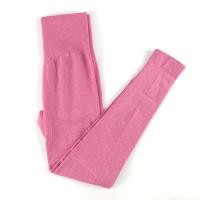 Hamidou-mallas deportivas sin costuras con Control de barriga, Leggings de cintura ancha para entrenamiento y Yoga - details 1