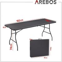 Mesa de Buffet Plegable Resistente a la Intemperie Ideal para Jardín, Balcón, Camping - details 2
