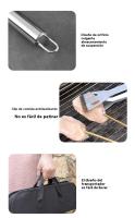 Barbacoa accesorios al aire libre  familiares party portatil Conjunto herramientas - details 11