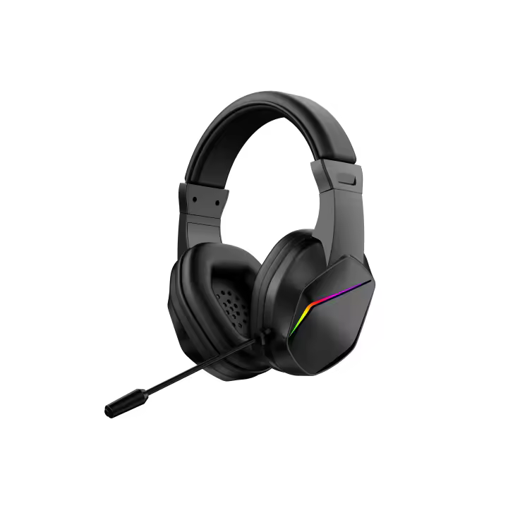 Auriculares inalámbricos para juegos con sonido envolvente 7.1 y control de volumen con cancelación de ruido, funcionan con PS4, PS5, Xbox, Switch, PC y dispositivos móviles, auriculares para juegos USB. - 1