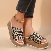 Zapatillas de plataforma con tacón de cuña para mujer, zapatos de verano - details 6