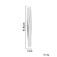 Tijeras de Extensión de Pestañas de Acero de Alta Precisión Clip Removedor de Pestañas Falso para El Felpa Facial - details 2