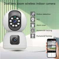 Cámara de Seguridad para el Hogar Inteligente de 1080P con Lentes PTZ Doble Conectividad WiFi - details 0