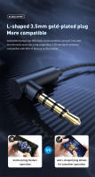 Original QKZ Hi6T Wired Earphones In-ear 3.5mm AUX With MIC Wired Control Heavy Bass For Running Live Streaming Gaming Music - details 13