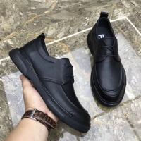 Nuevos zapatos de cuero casuales de negocios de suela gruesa, cálidos y suaves - details 3